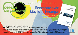 Invitation Maylis de Kerangal